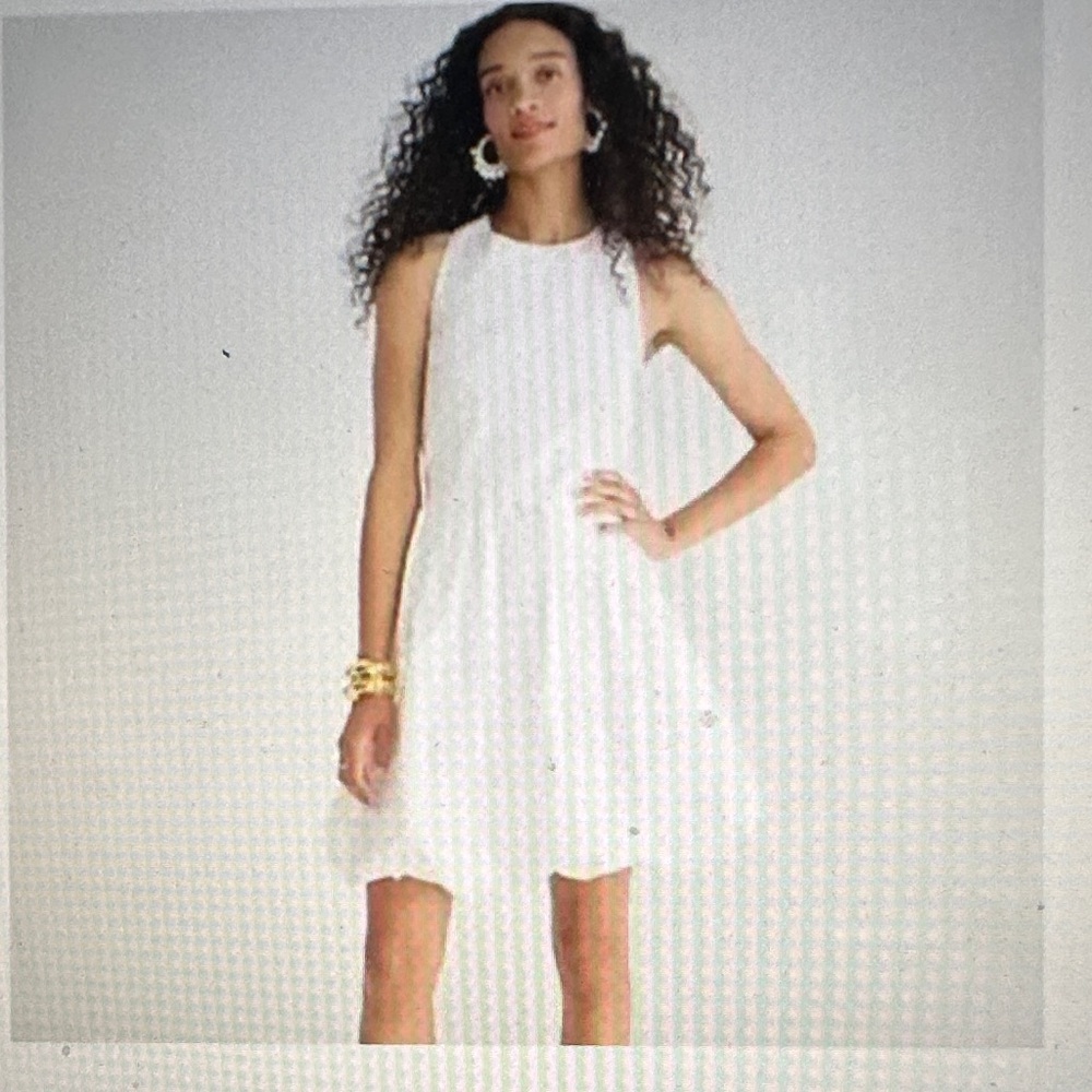 J. Crew Casual White Dress